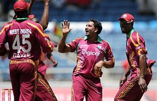 Ravi Rampaul was named Man of the Match for his career-best 4 for 37 in West Indies' eight-wicket win over India in the second ODI in Kingston.