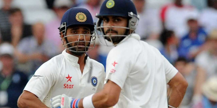 The partnership of 365 between Virat Kohli and Ajinkya Rahane was India's highest for the fourth wicket