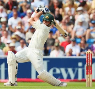 Marcus North scored his second century in the Ashes to hurt England.