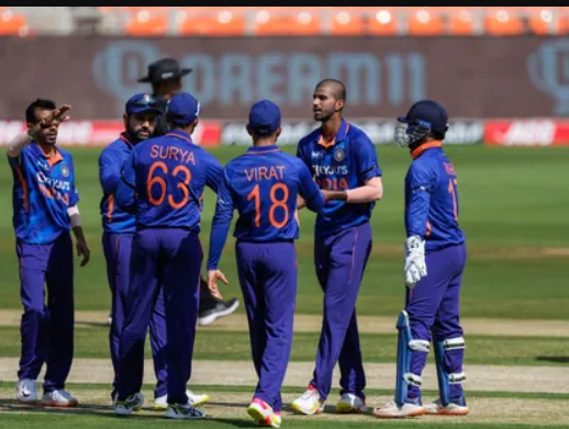 India took a 1-0 lead in the three-match ODI series.