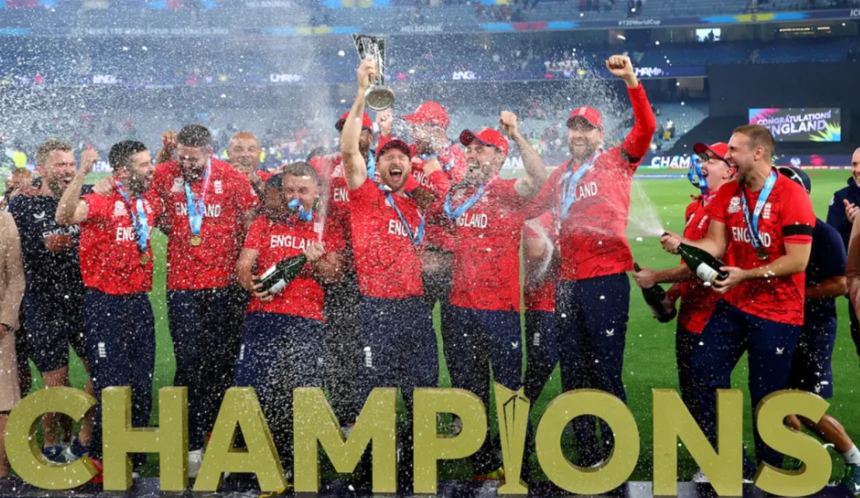 England become the first team to hold the ICC 20 and 50-over world titles.