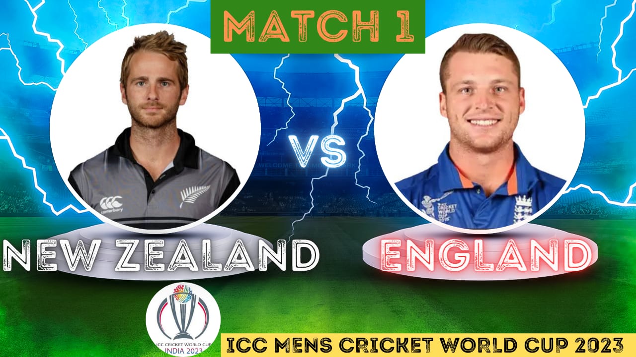 England vs New Zealand - 1st Match, Ahmedabad