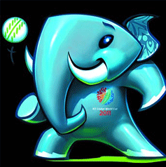 Cricket World Cup 2011 Mascot is Jumbo