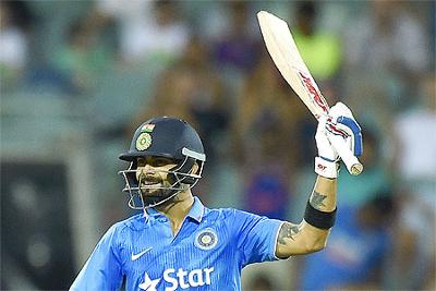 Kohli Replaces Finch as No. 1 T20 Batsman