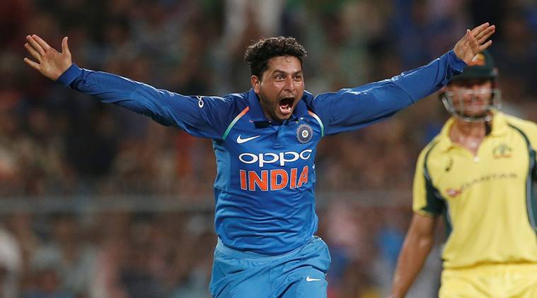 Kuldeep Yadav became only the third Indian to register a hat-trick in ODIs.