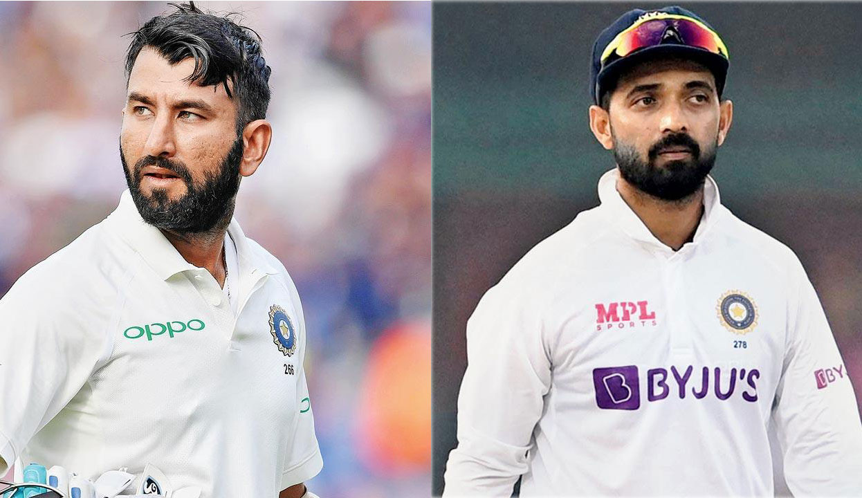 Rahane, Pujara drop from Test matches against Sri Lanka.